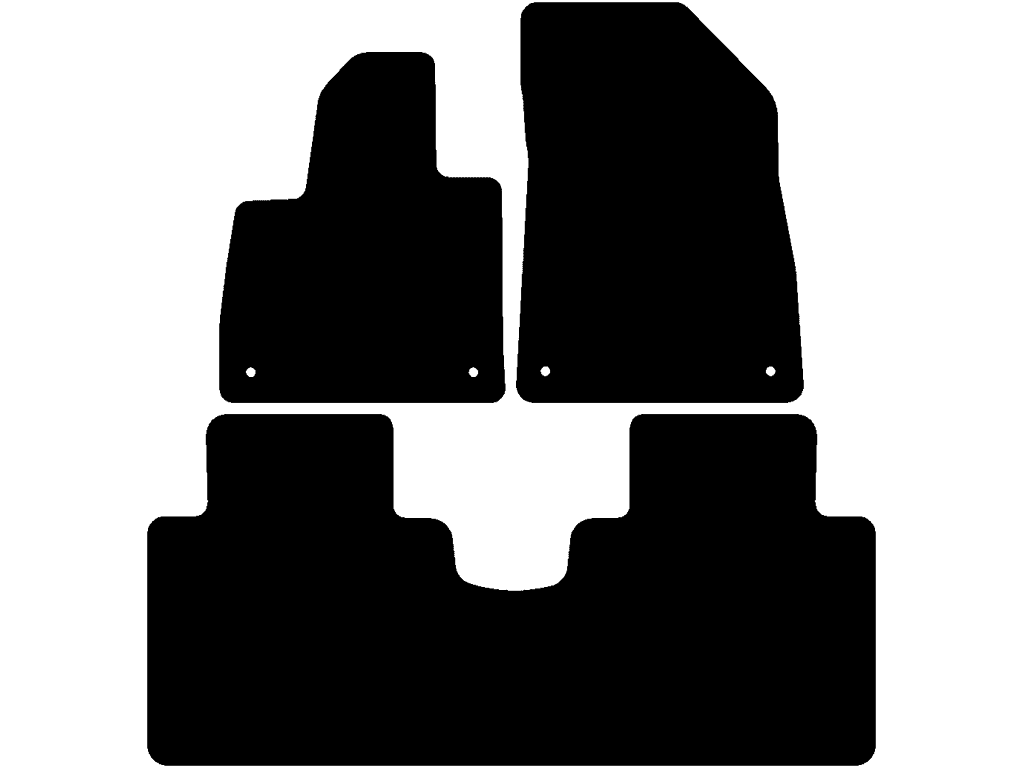 Bilmattor för Zeekr 7X 2024 - 2025