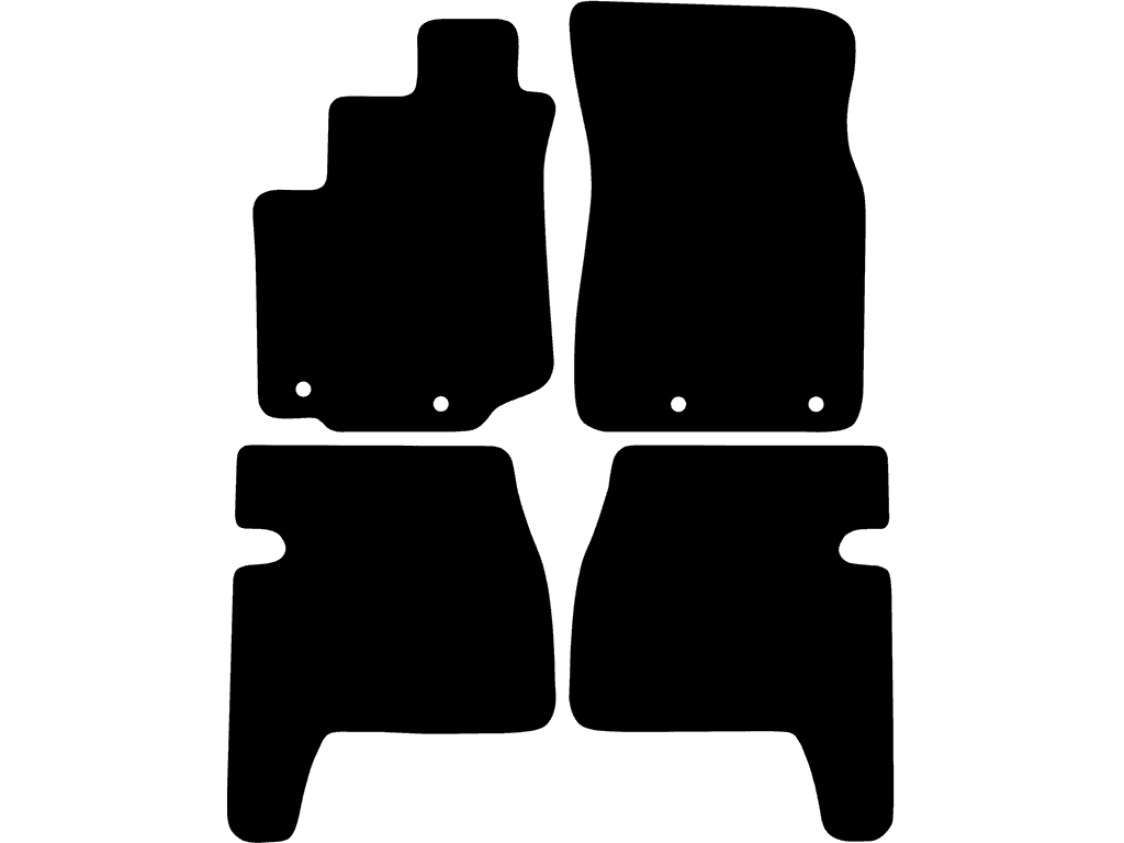 Bilmattor för SsangYong Musso 1993 - 2005