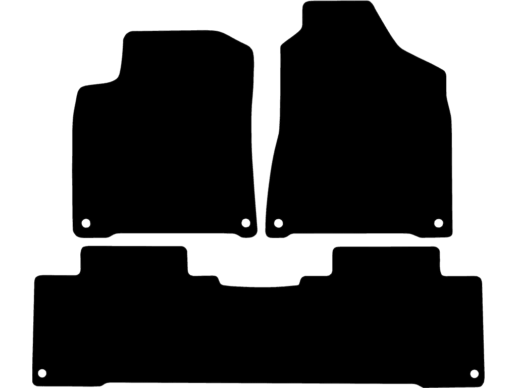 Bilmattor för SsangYong Korando 2010 - 2019