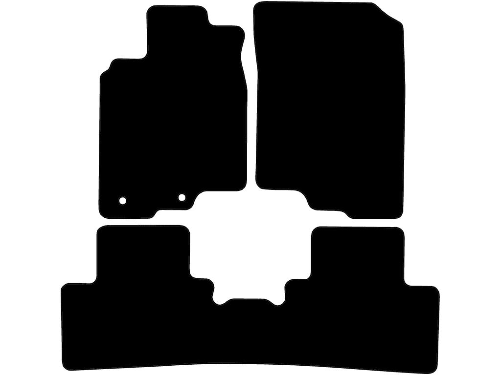 Medförare utan fixering | Fästsystem: Clips med skruv