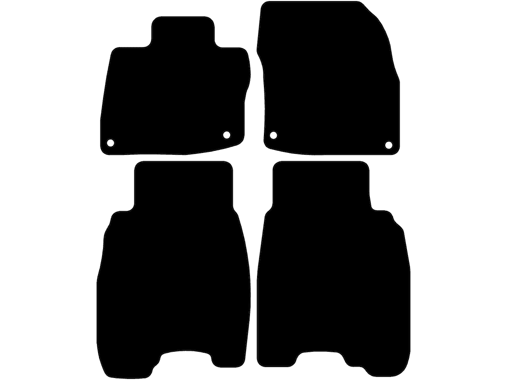 3/5 dörrar | Medförare med fixering | Fästsystem: Clips (med ovalt öga) | Variant 2