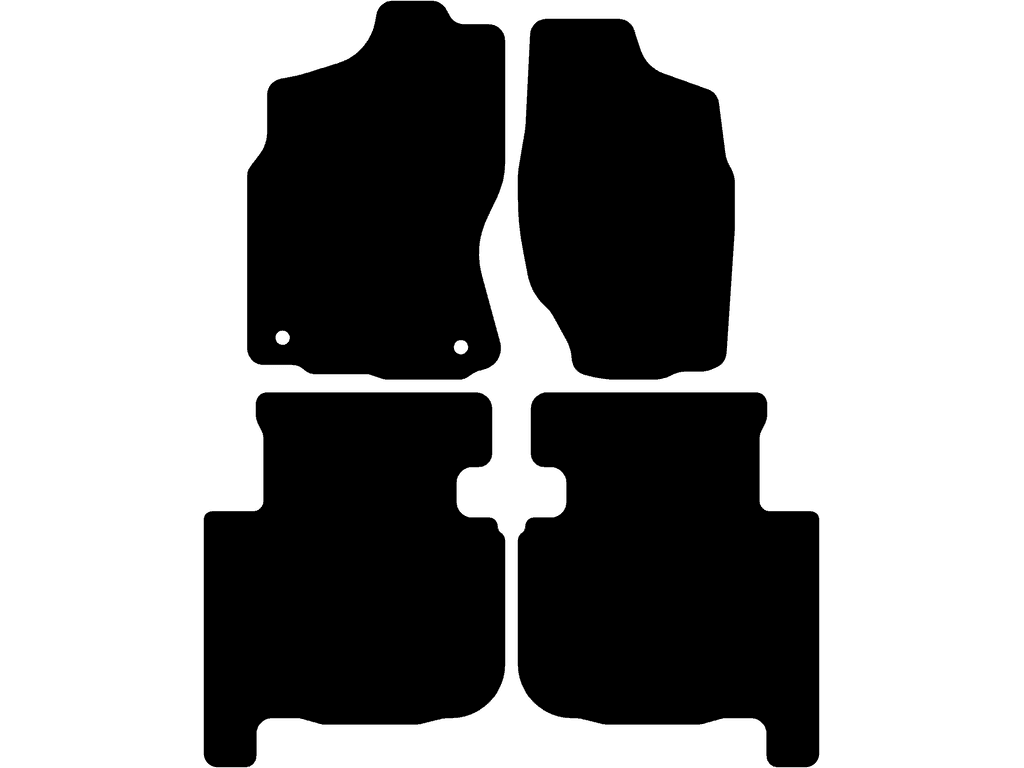 Bilmattor för Nissan Terrano II 1993 - 2007