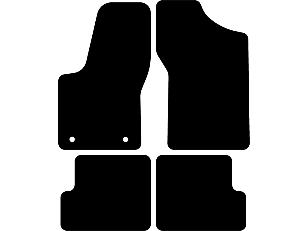 Bilmattor för Fiat Seicento 1998 - 2011