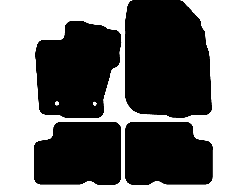 1 | Avstånd fästpunkter (Förare) 21 cm