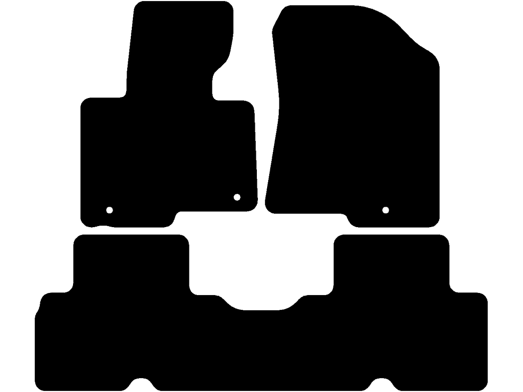 Avstånd fästpunkter (förare) 37,5 cm