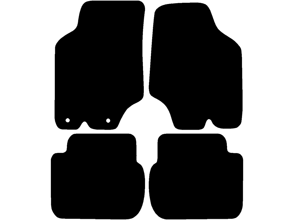 Bilmattor för Kia Sephia 1993 - 1998