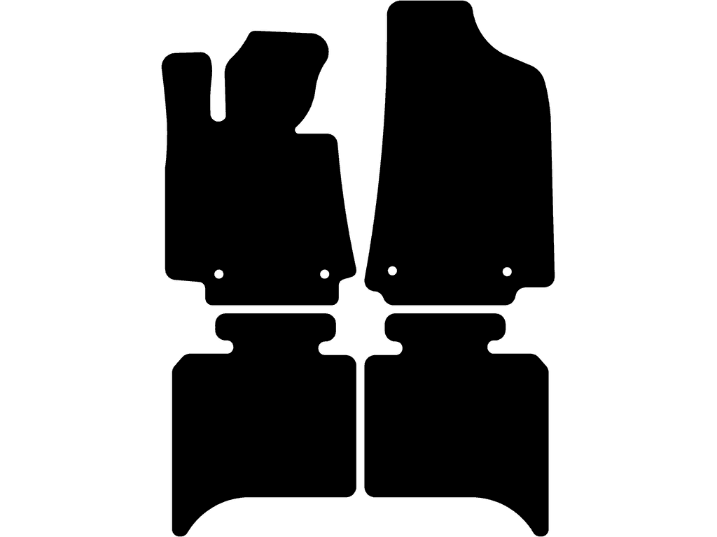 Bilmattor för BMW 5-serie E12 1972 - 1981