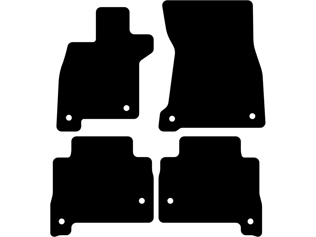 Bilmattor för Lexus LS 500h 2018 - 2026