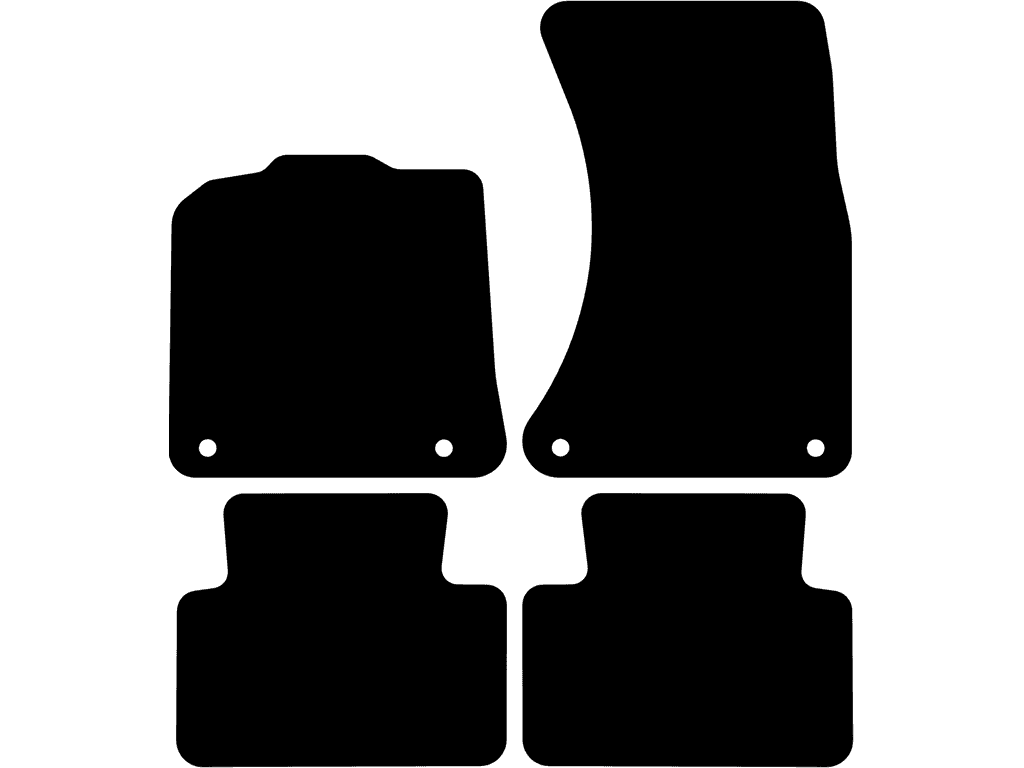 Bilmattor för Porsche Macan 95B 2013 - 2018