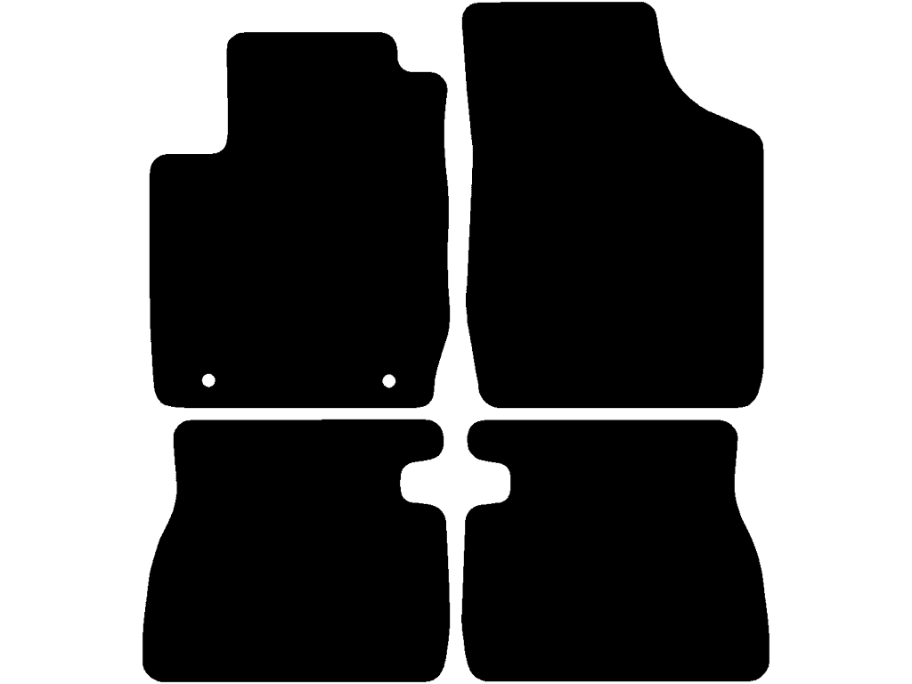 Bilmattor för Kia Rio 2003 - 2005