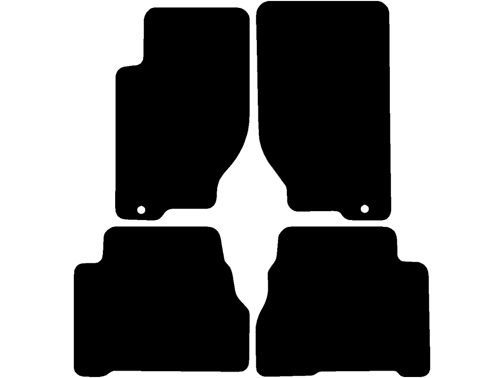 Bilmattor för Kia Sorento 2002 - 2006