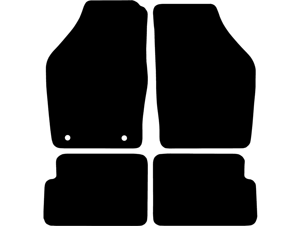 Bilmattor för Lancia Ypsilon 2006 - 2011