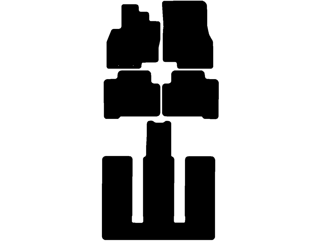 6-sitsig | Avstånd fästpunkter (Förare) 13,7 cm