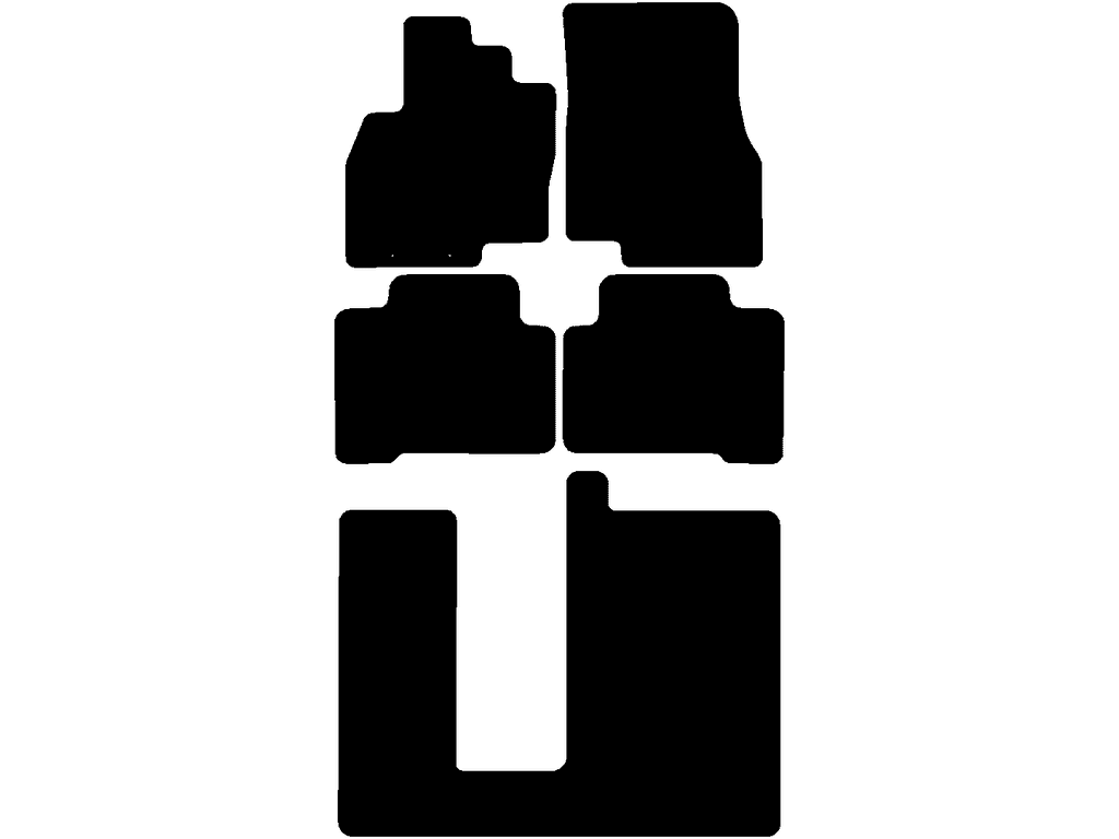 7-sitsig | Avstånd fästpunkter (Förare) 13,7 cm