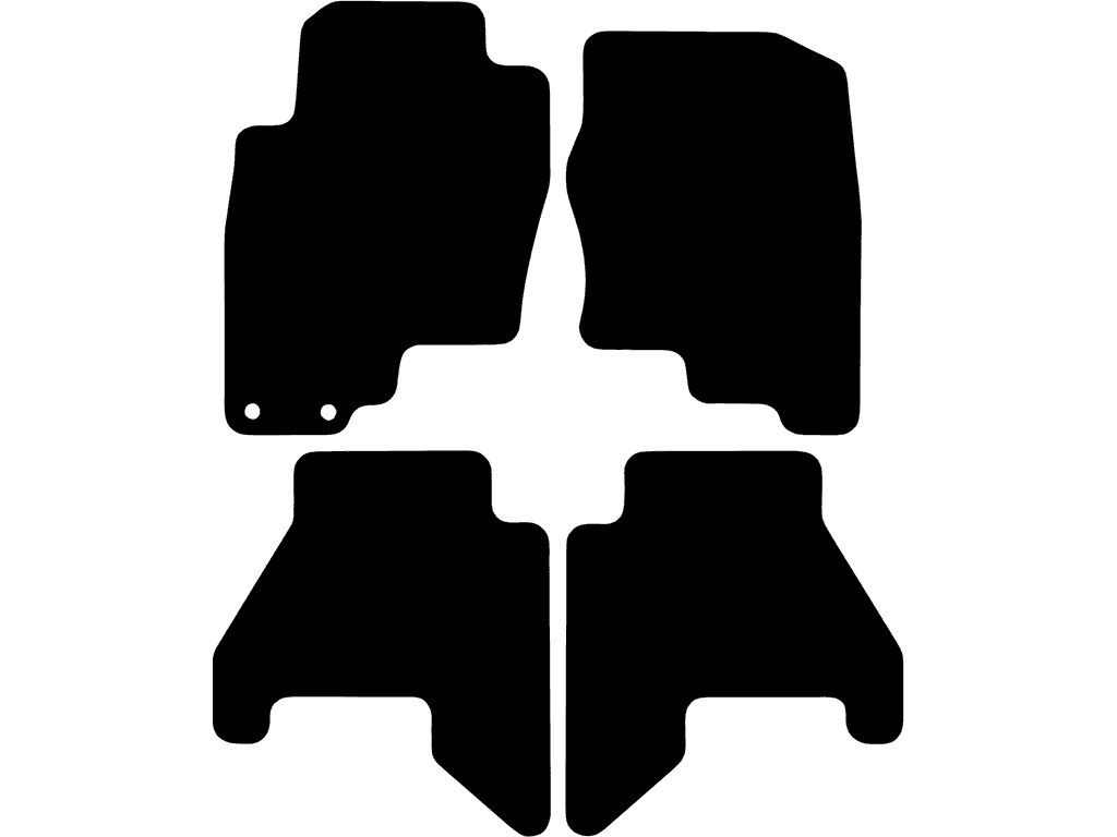 Bilmattor för Nissan Pathfinder 2005 - 2010