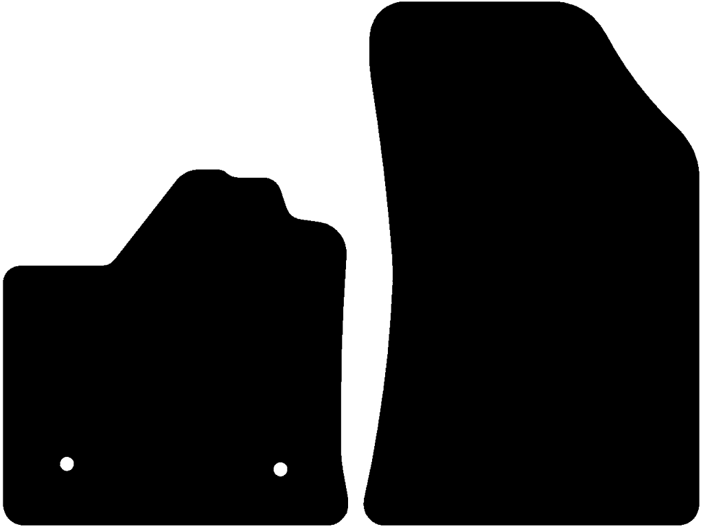 Bilmattor för Renault Express 2021 - 2025