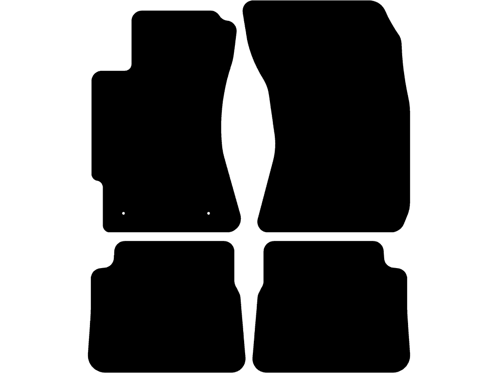 Bilmattor för Subaru Forester 2008 - 2013