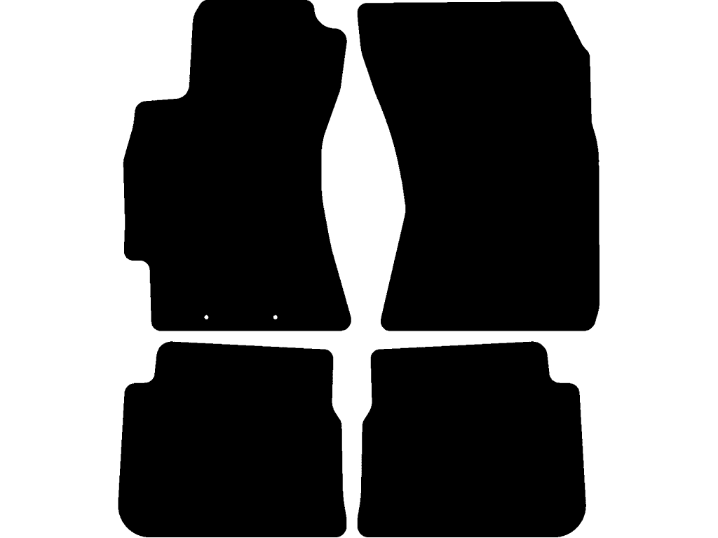 Bilmattor för Subaru Forester 2008 - 2013