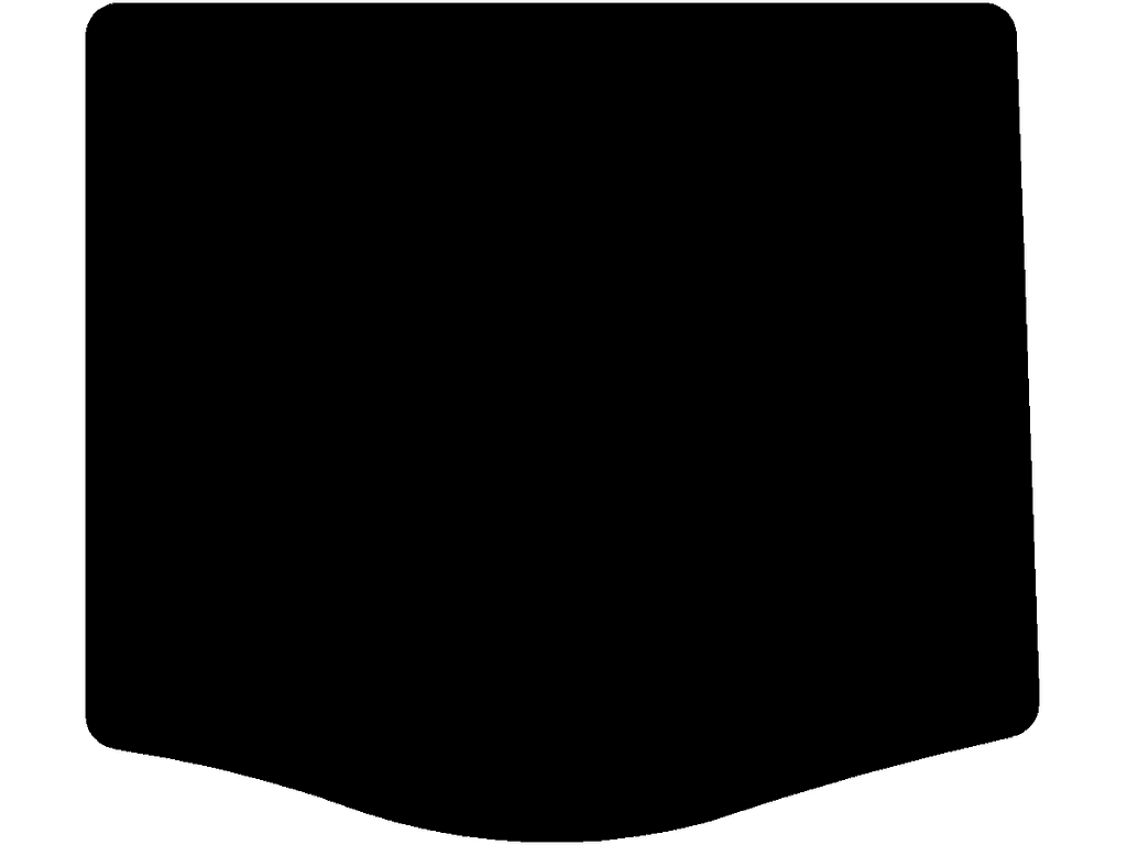 Passar bara för modeller med lägre golv och utan reservdäck