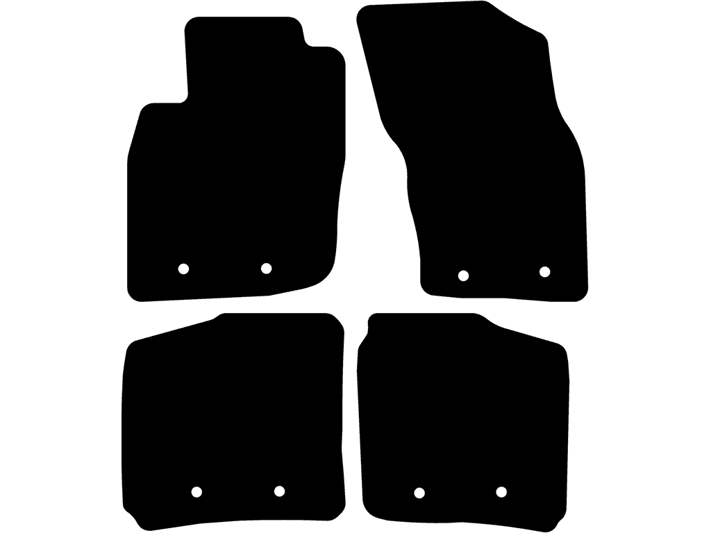 Bilmattor för Volvo S40/V40 2000 - 2004