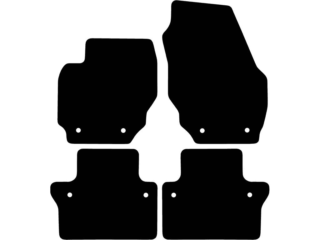 Bilmattor för Volvo S80 2006 - 2016