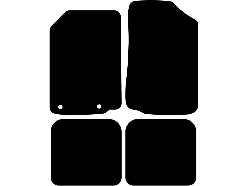 Bilmattor för Volkswagen Jetta 1984 - 1992