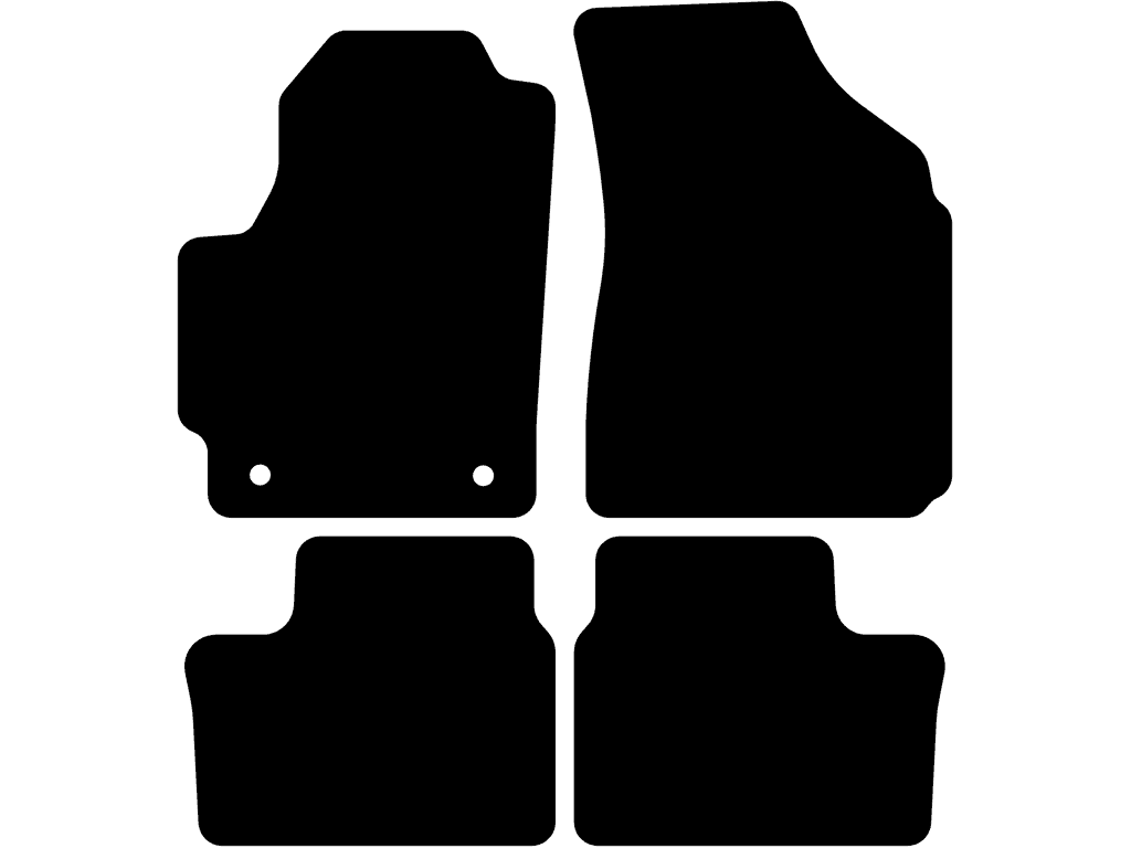 Bilmattor för Chevrolet Matiz 2005 - 2008