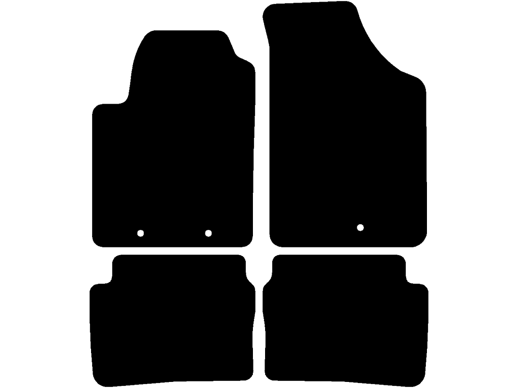 Bilmattor för Hyundai i10 2008 - 2011