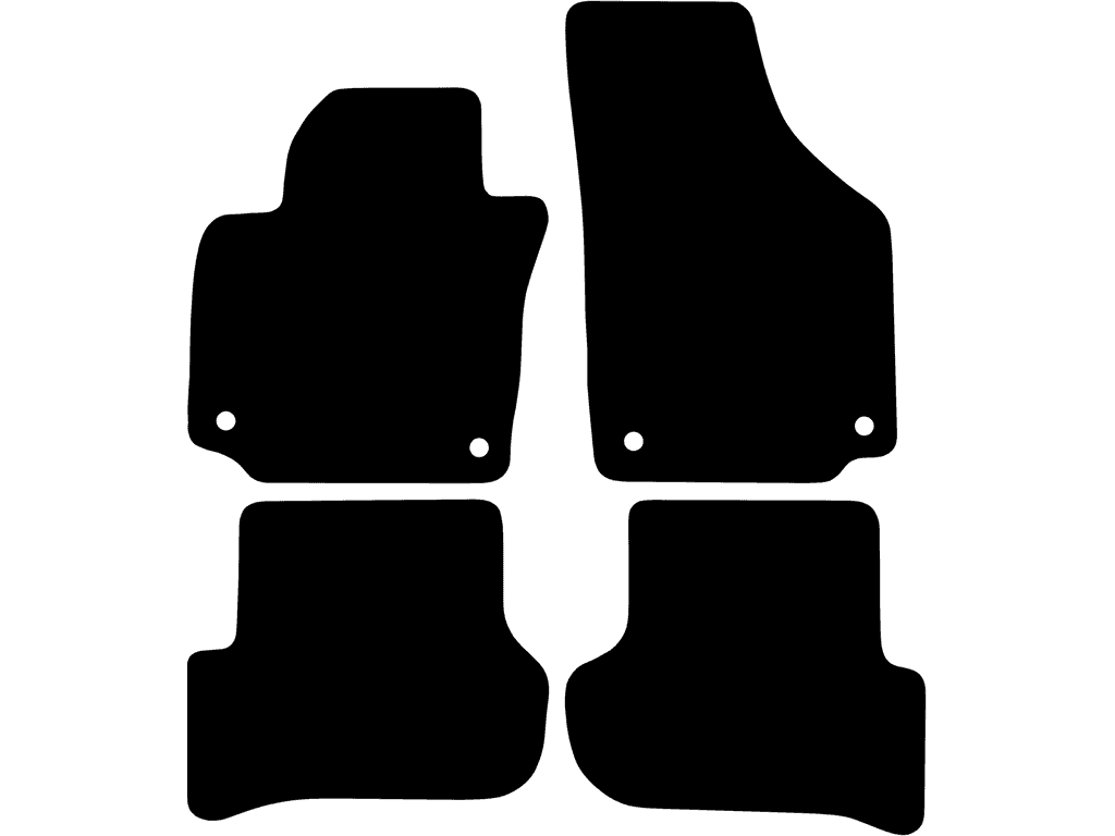 Bilmattor för Skoda Yeti 2009 - 2013