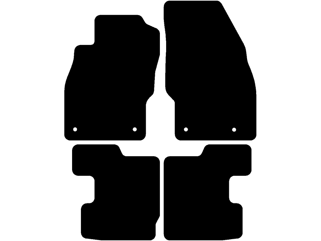 Bilmattor för Opel Adam 2013 - 2019