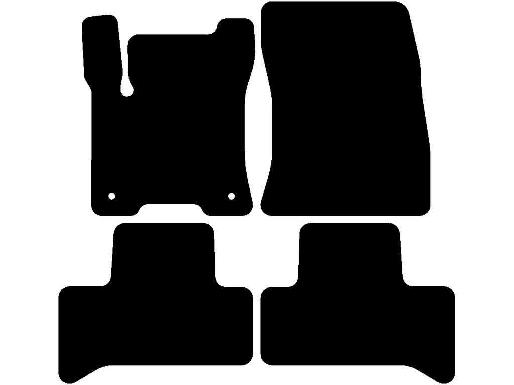 Bilmattor för Mercedes EQA H243 2021 - 2025