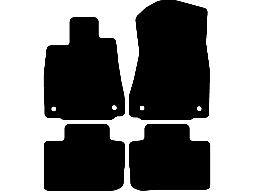 Bilmattor för Lexus IS 2013 - 2021