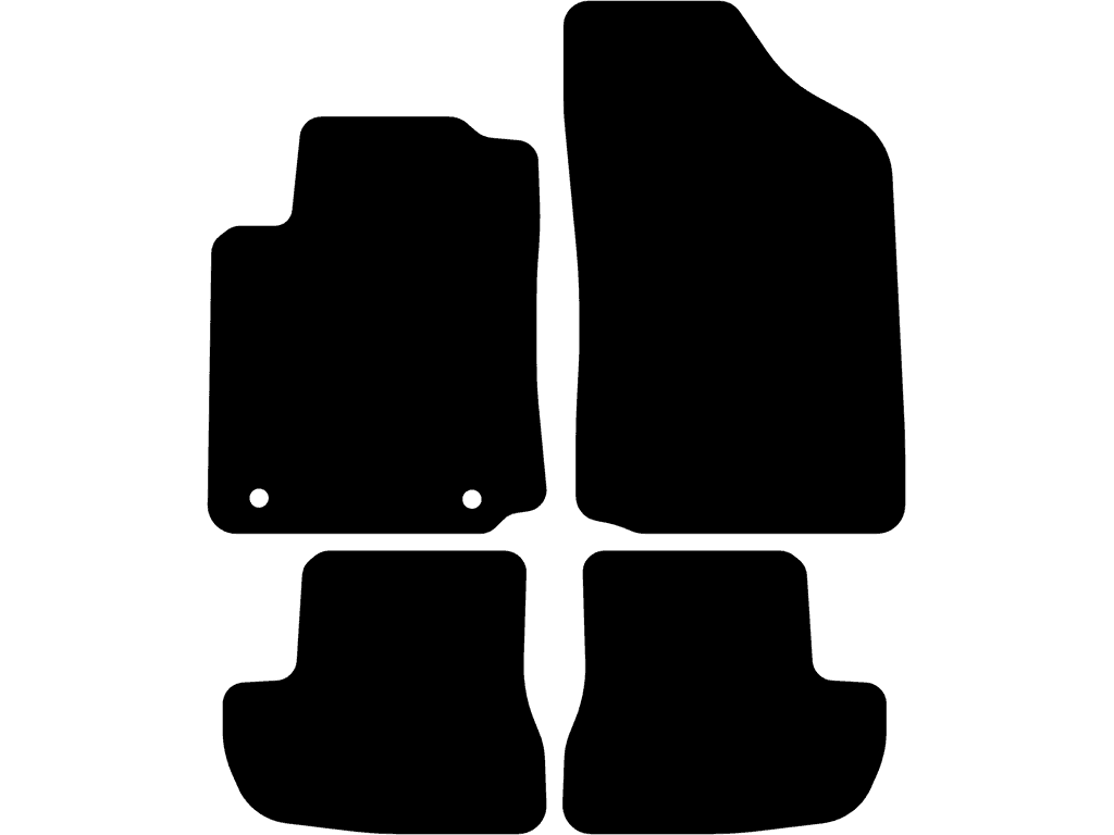 Bilmattor för Citroën C2 2003 - 2009