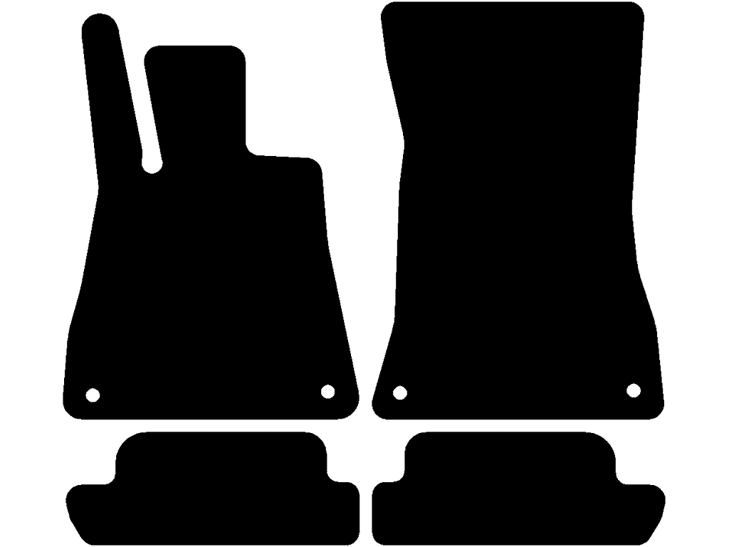 Bilmattor för Mercedes SL R232 2022 - 2026