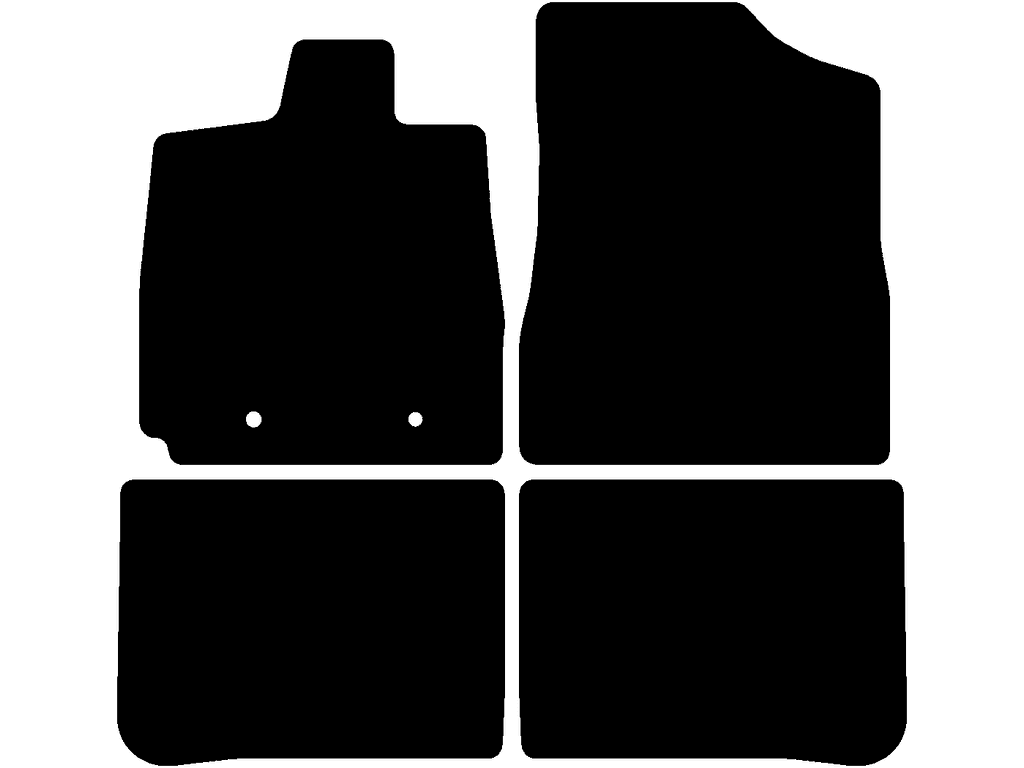 Bilmattor för BYD Han 2022 - 2025