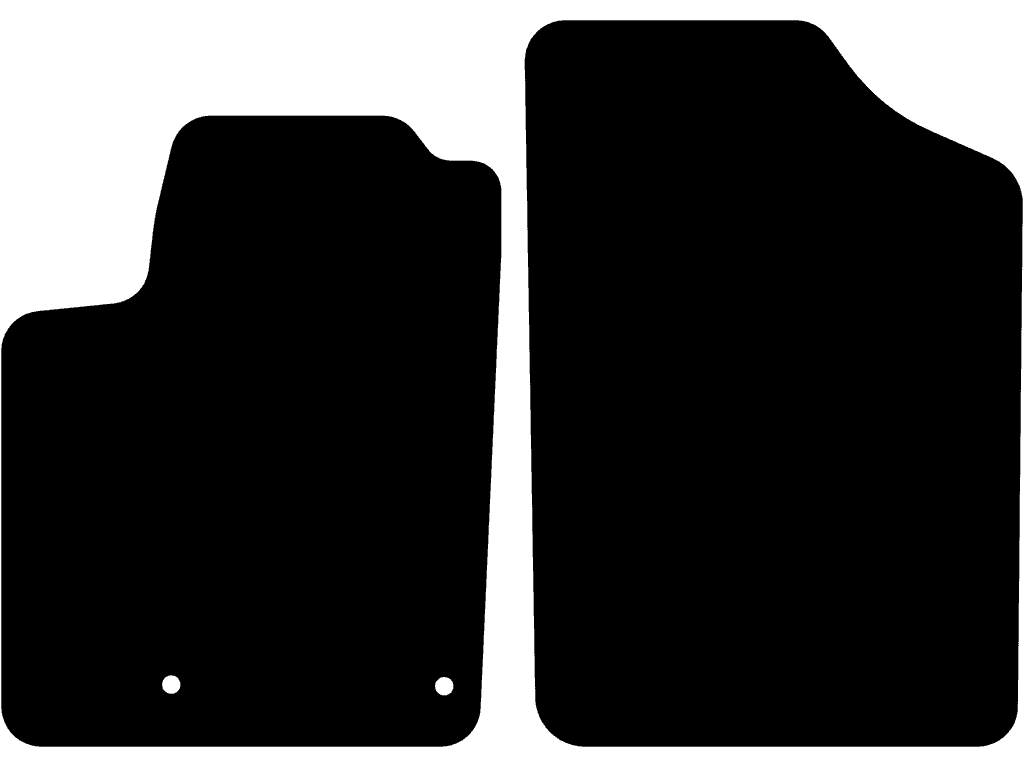 1 | Fästsystem: Clips (med ovalt öga) med skruv