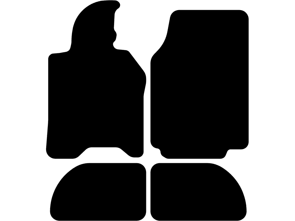 Bilmattor för Porsche 944 1981 - 1991