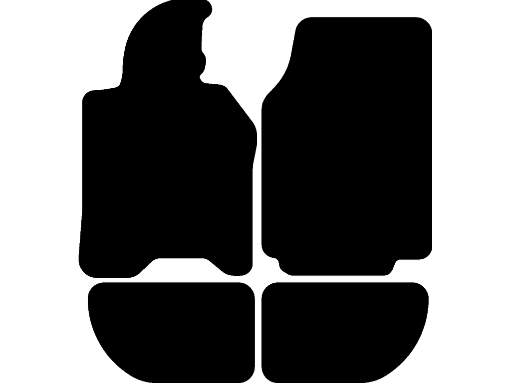 Bilmattor för Porsche 944 1981 - 1991