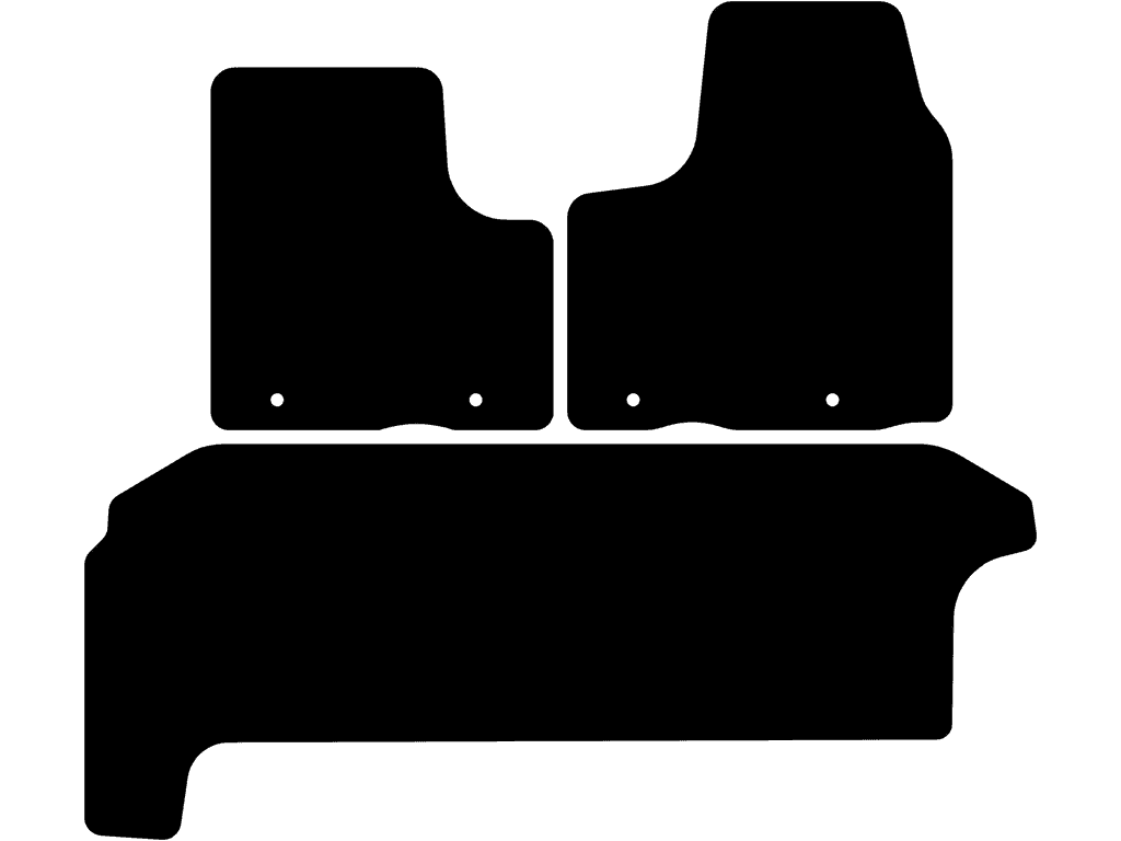 3 | En skjutdörr | Lång hjulbas