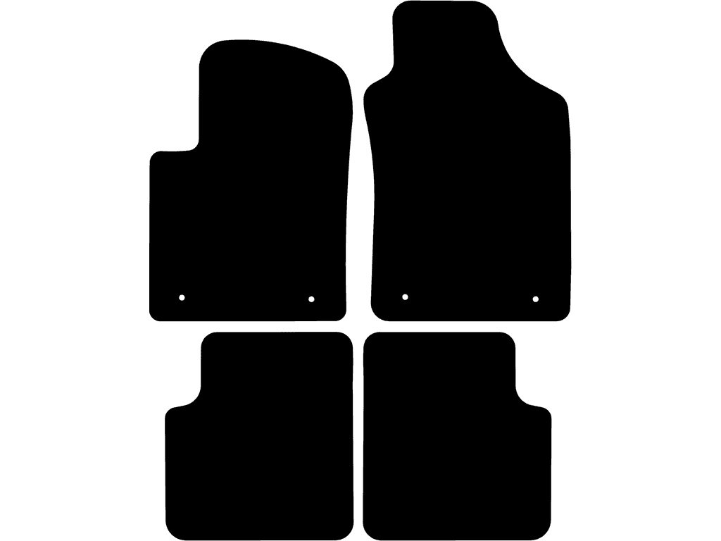 Bilmattor för Fiat 500 2015 - 2020