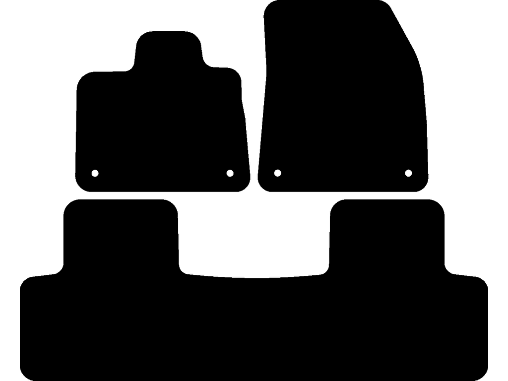 Bilmattor för Polestar 3 2024 - 2025