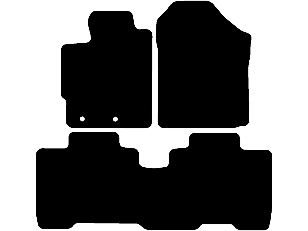 Bilmattor för Toyota Verso-S 2010 - 2015