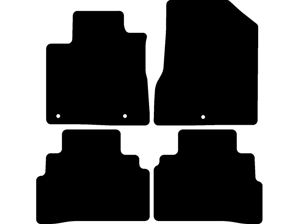 Bilmattor för Nissan Murano Z51 2008 - 2016