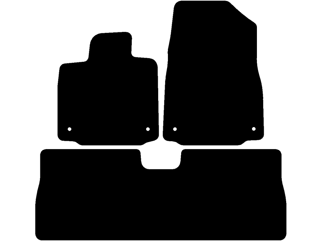 Bilmattor för Voyah Courage 2024 - 2026