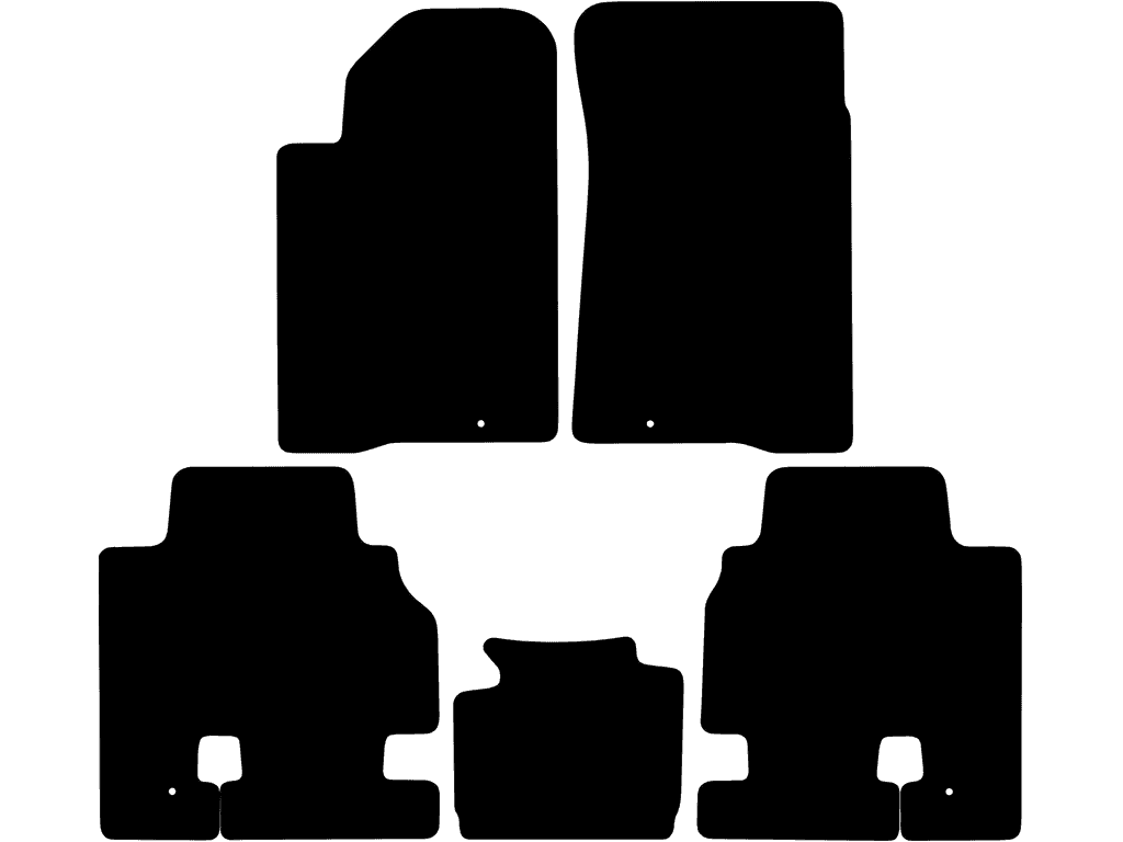 Bilmattor för SsangYong Actyon 2006 - 2009