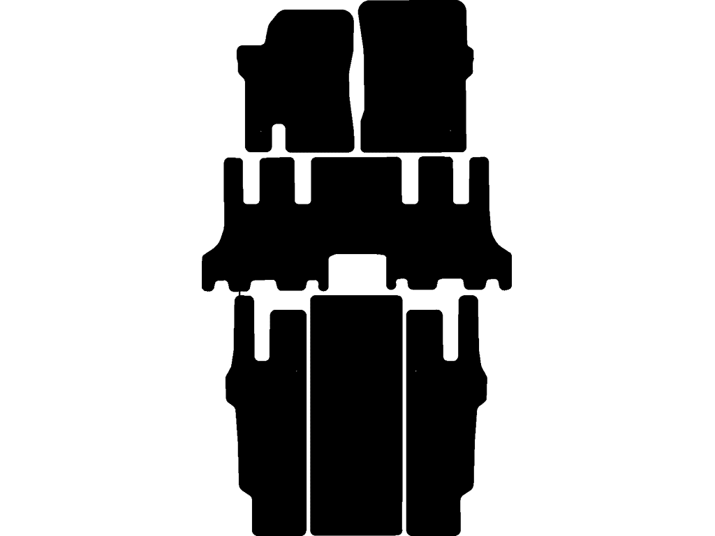 Bilmattor för SsangYong Rodius 2004 - 2013