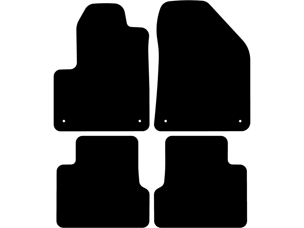 Bilmattor för Jeep Cherokee KL 2014 - 2023