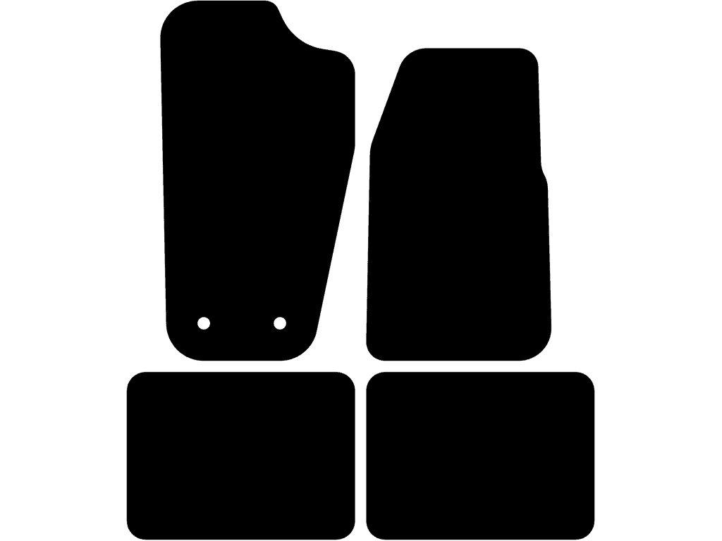 Bilmattor för Jeep Cherokee XJ 1984 - 2001