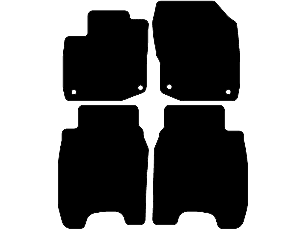 Avstånd fästpunkter (förare) 39 cm