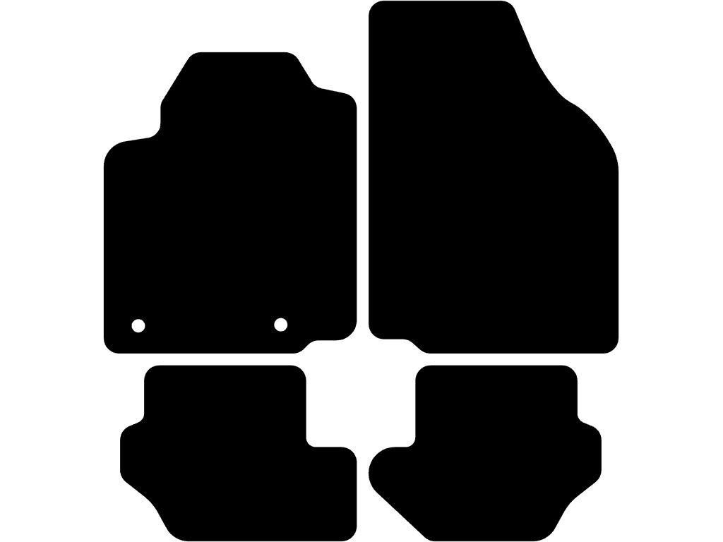 Bilmattor för Mazda 121 1996 - 2003